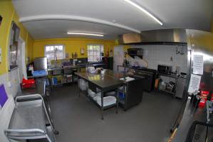 The staff kitchen